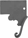 Trigger Only, John Bivins, wax cast steel